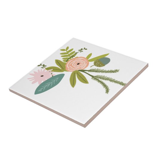 フローラ動物 タイル (側面)