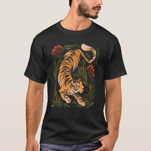 フローラ動物 Tシャツ (正面)