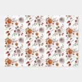 フローラ包装紙シート ラッピングペーパーシート (正面)