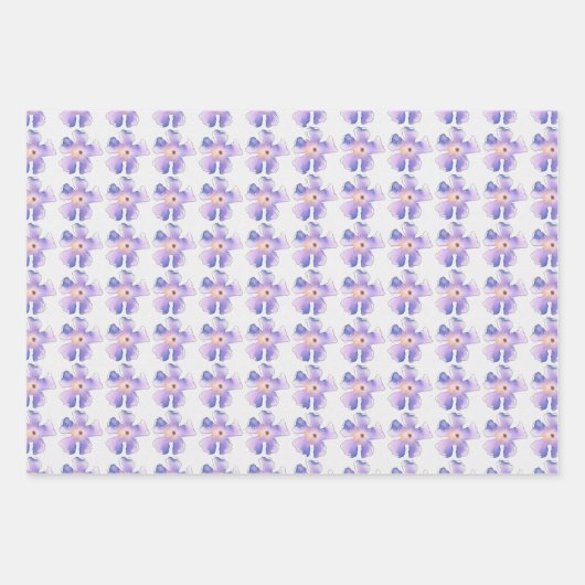 フローラ包装紙 ラッピングペーパーシート (正面)