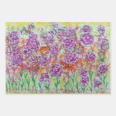 フローラ包装紙 ラッピングペーパーシート (正面)