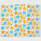 フローラ包装紙 ラッピングペーパー (フラット)