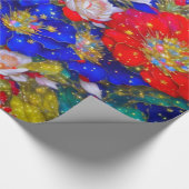 フローラ包装紙 ラッピングペーパー (角)