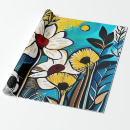 フローラ包装紙 ラッピングペーパー