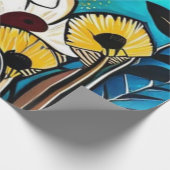 フローラ包装紙 ラッピングペーパー (角)