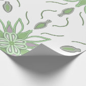 フローラ包装紙 ラッピングペーパー (角)