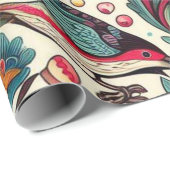 フローラ包装紙 ラッピングペーパー (ロールコーナー)