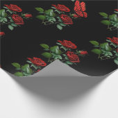 フローラ包装紙 – 美しい花模様 ラッピングペーパー (角)