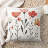 フローラ化粧枕花モダンデザイン クッション (ブランケット)