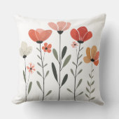 フローラ化粧枕花モダンデザイン クッション (正面)