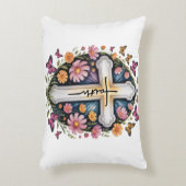 フローラ十字架 アクセントクッション (正面(垂直))