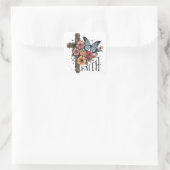 フローラ十字架 スクエアシール (バッグ)