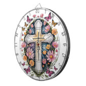 フローラ十字架 ダーツボード (正面右)