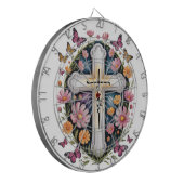 フローラ十字架 ダーツボード (正面左)