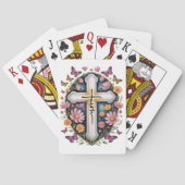 フローラ十字架 トランプ (裏面)