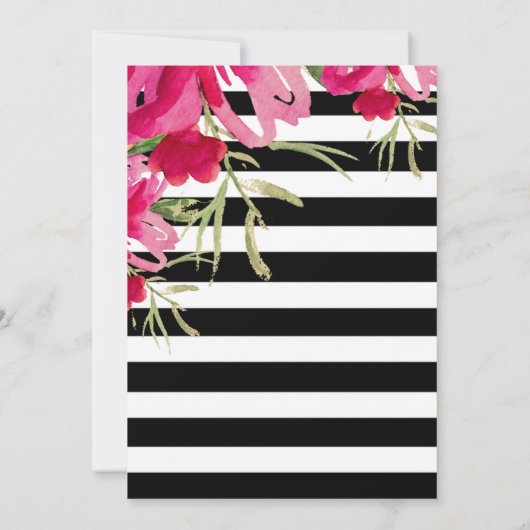 フローラ卒業サンキューフォトカード 案内状 (裏面)