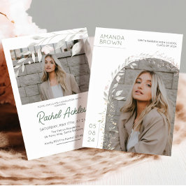 フローラ卒業パーティー招待状ガールグラード 招待状