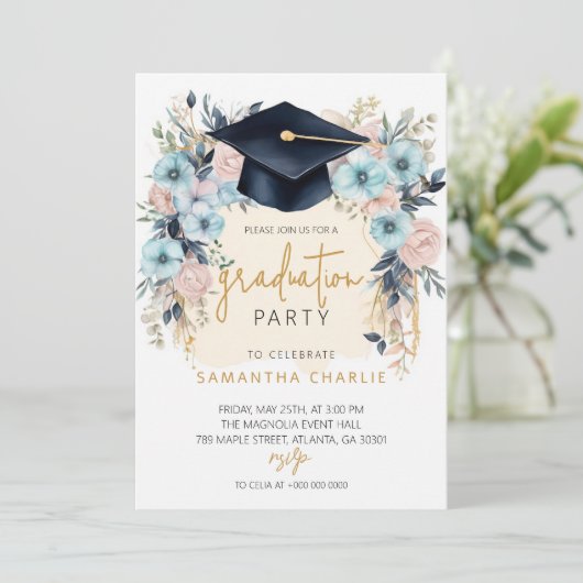 フローラ卒業党 招待状 (スタンド正面)