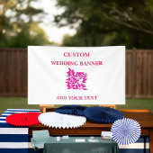 フローラ卒業式ベビーシャワー記念日バナー 横断幕