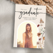 フローラ卒業発表 案内状