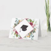 フローラ卒業祝い カード (正面)