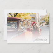 フローラ卒業2024フォトグラードパーティー 招待状 (裏面)