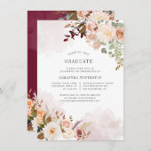 フローラ卒業2025植物学パーティー 招待状 (正面/裏面)