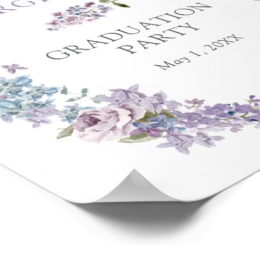 フローラ卒業 ポスター (角)