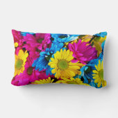 フローラ印刷装飾用クッション-エレガント花 ランバークッション (裏面)