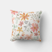 フローラ印刷 クッション (正面)