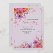 フローラ印象招待状 招待状 (正面/裏面)