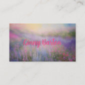 フローラ印象派AIアートデザイン 名刺 (正面)