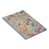 フローラ及び葉状パターン ノートブック (右側)