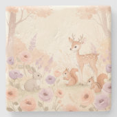 フローラ友だち ストーンコースター (正面)