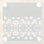 フローラ反射 ガラスコースター (裏面)