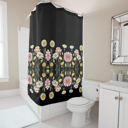 フローラ反射 シャワーカーテン (インサイチュ)