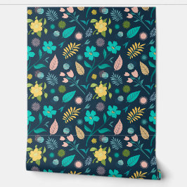 フローラ反復パターン 壁紙