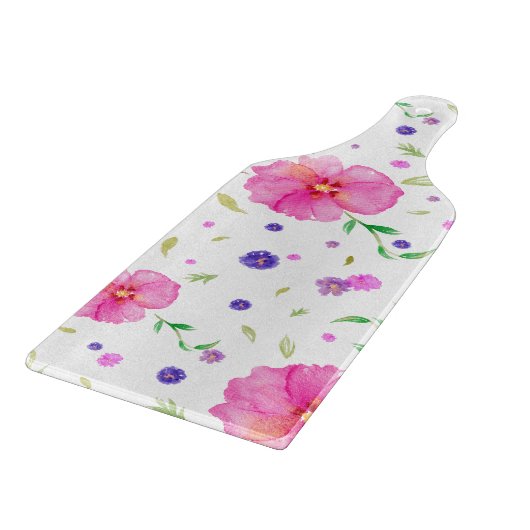 フローラ台所盤結婚 – 彼女への贈り物 カッティングボード (角)