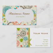 フローラ名ファンキー刺 名刺 (正面/裏面)