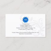 フローラ名刺フローラ旋回1 名刺 (裏面)