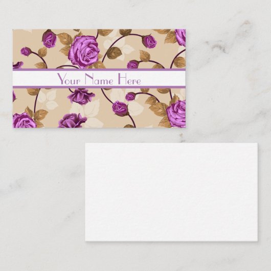 フローラ名刺 名刺 (正面/裏面)