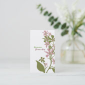 フローラ名刺 名刺 (スタンド正面)