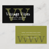 フローラ名刺 名刺 (正面/裏面)