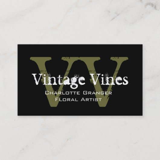 フローラ名刺 名刺 (正面)