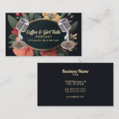 フローラ名刺 名刺 (正面/裏面)