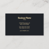 フローラ名刺 名刺 (裏面)