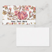 フローラ名刺 名刺 (正面/裏面)