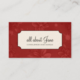 フローラ名刺 名刺