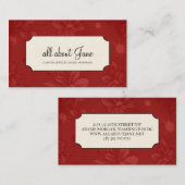 フローラ名刺 名刺 (正面/裏面)