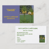 フローラ名刺・造園・ガーデニング等 名刺 (正面/裏面)